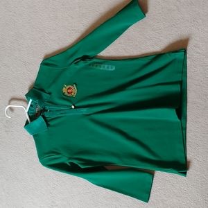 NWT Ralph Lauren Emerald Green Collared Shirt